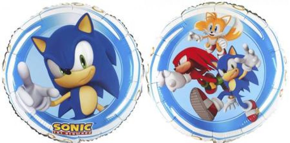 Zdjęcie 1 Balon foliowy okrągły "Sonic"