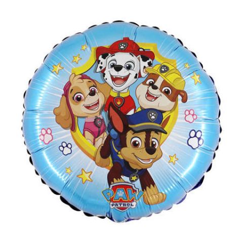 Zdjęcie 1 Balon foliowy okrągły "Psi Patrol"