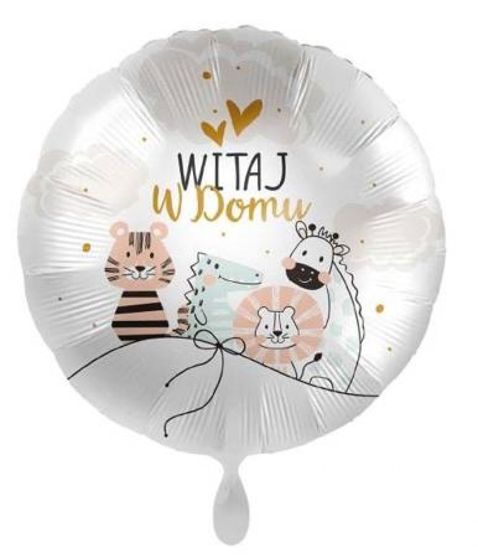 Zdjęcie produktu Balon foliowy okrągły "Witaj w domu" nr 1 