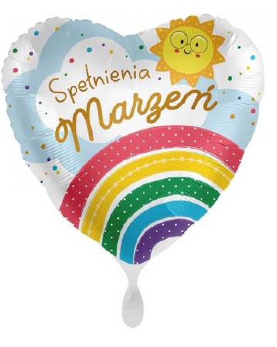 Zdjęcie produktu Balon foliowy serce "Spełnienia Marzeń" nr 1 