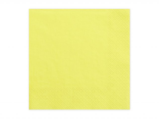 Zdjęcie 1 Serwetki żółte