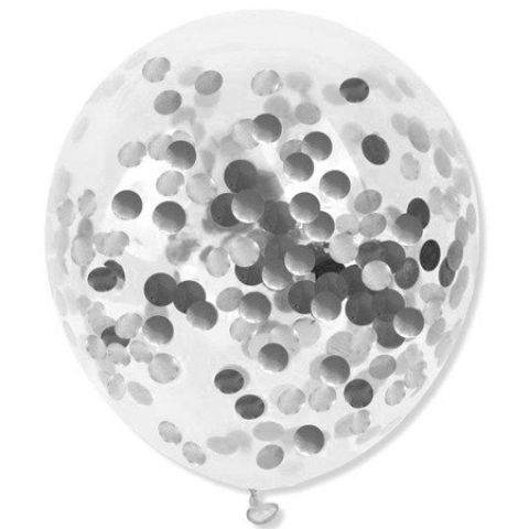 Zdjęcie 1 Balony przezroczyste z konfetti