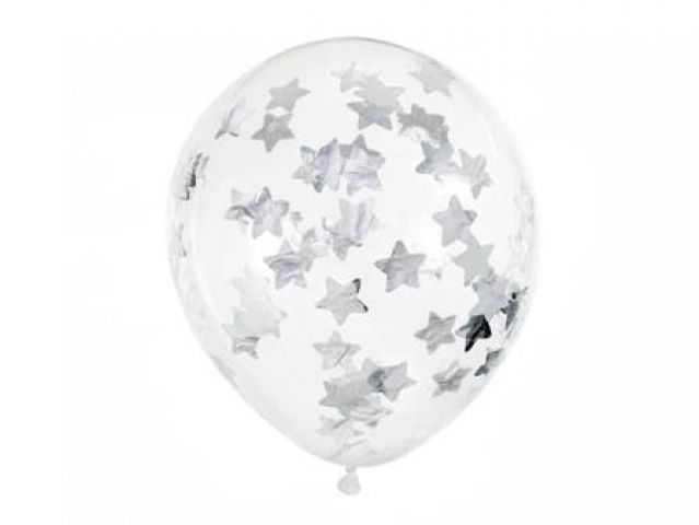 Zdjęcie 1 Balony przezroczyste z konfetti