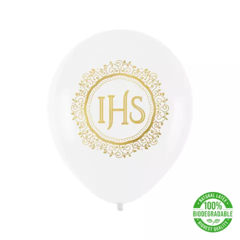 Zdjęcie 1 Balony pastelowe z nadrukiem IHS