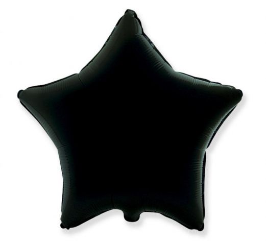 Zdjęcie 1 Balon foliowy gwiazda czarna