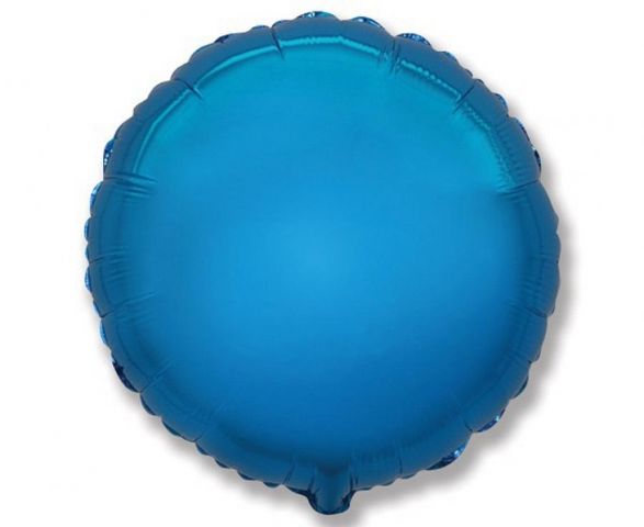 Zdjęcie 1 Balon foliowy okrągły niebieski