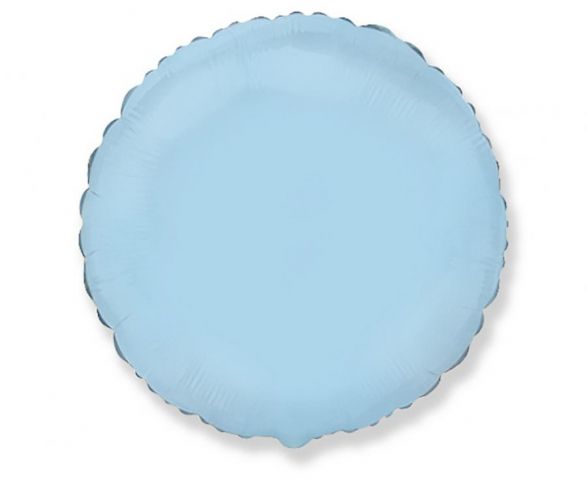 Zdjęcie 1 Balon foliowy okrągły jasno niebieski