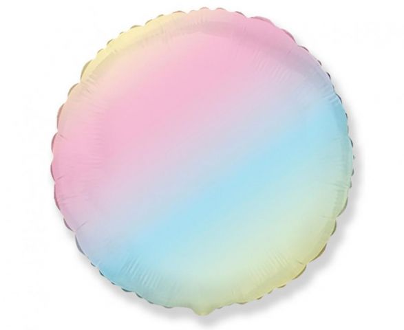 Zdjęcie 1 Balon foliowy okrągły pastelowy kolorowy