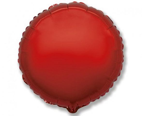 Zdjęcie 1 Balon foliowy okrągły czerwony