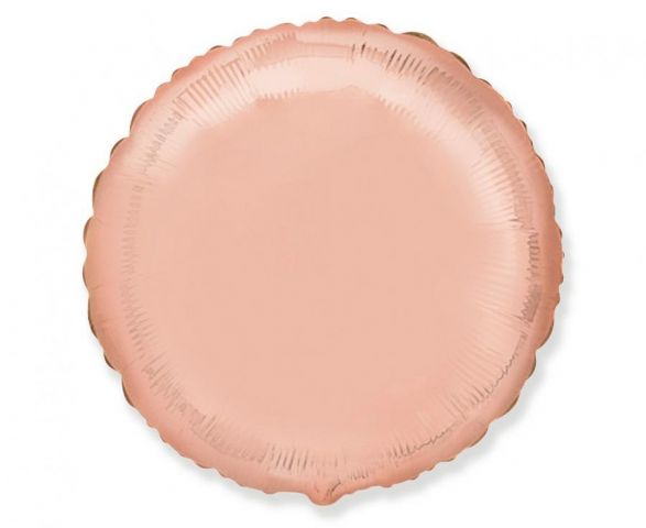 Zdjęcie 1 Balon foliowy okrągły różowo-złoty