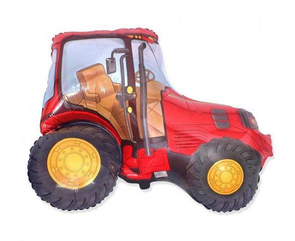 Zdjęcie 1 Balon foliowy traktor czerwony