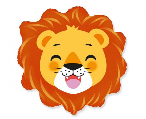 Zdjęcie 1 Balon foliowy głowa lwa