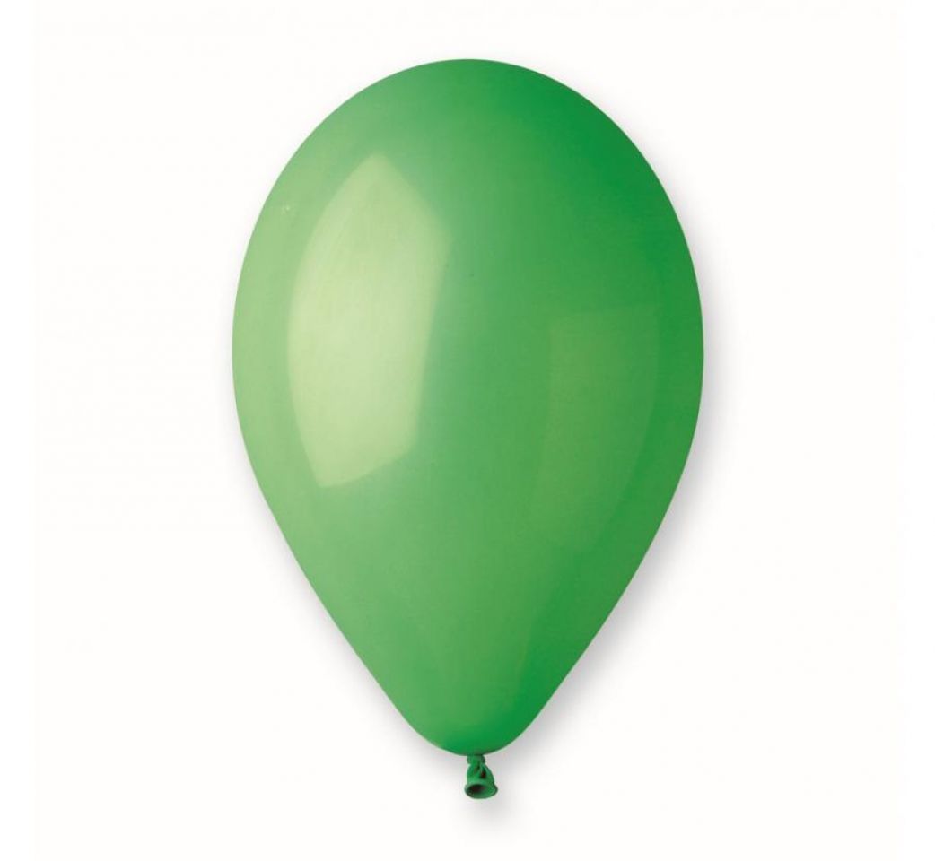 Balon gumowy zielony