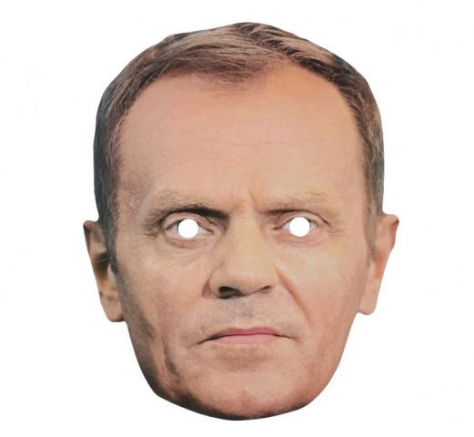 Zdjęcie 1 Maska papierowa Donald Tusk