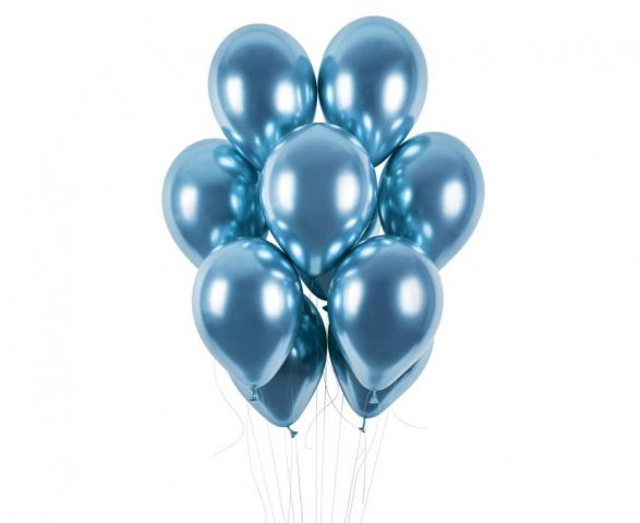 Zdjęcie 1 Balony shiny niebieskie