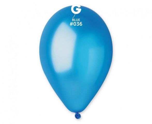 Zdjęcie 1 Balony metaliczne niebieskie
