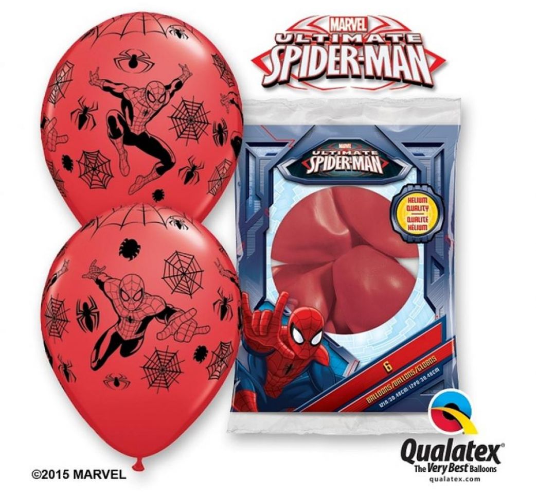 Zdjęcie produktu Balony pastelowe z nadrukiem "Spider-Man" nr 1 