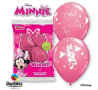 Zdjęcie produktu Balony pastelowe z nadrukiem "Minnie" nr 1 